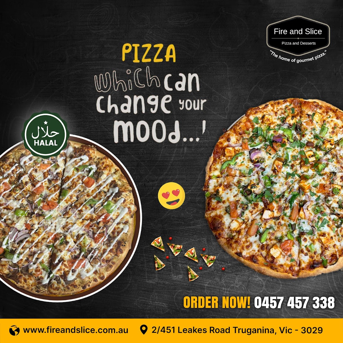 Menu Fire And Slice - Pizza, Pasta & Desserts - Truganina-3